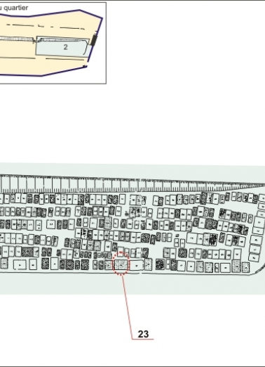 Plan de situation. © Région Bourgogne-Franche-Comté, Inventaire du patrimoine