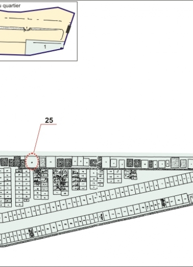 Plan de situation. © Région Bourgogne-Franche-Comté, Inventaire du patrimoine