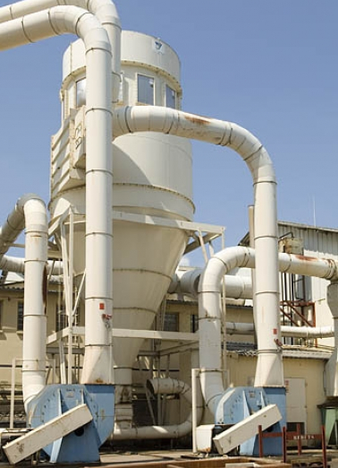 Silo de sciure. © Région Bourgogne-Franche-Comté, Inventaire du patrimoine