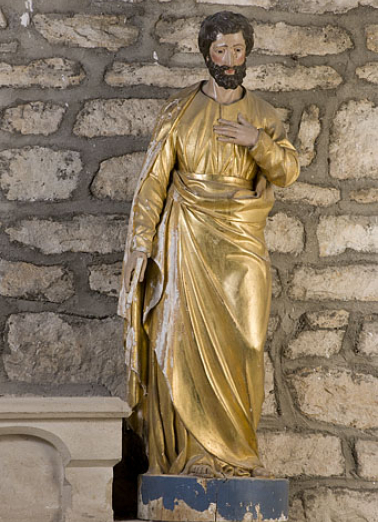 Saint Joseph, vue de face. © Région Bourgogne-Franche-Comté, Inventaire du patrimoine