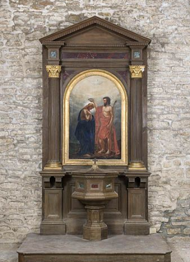 fonts baptismaux © Région Bourgogne-Franche-Comté, Inventaire du patrimoine