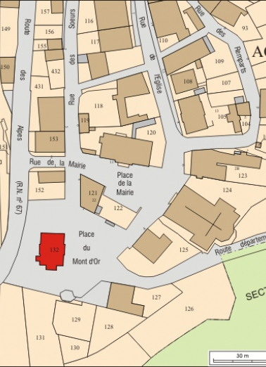  salle des fêtes © Région Bourgogne-Franche-Comté, Inventaire du patrimoine