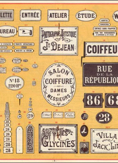 Catalogue de production de l'émaillerie A. Renaud et Cie : types de plaques émaillées, 1928. © Région Bourgogne-Franche-Comté, Inventaire du patrimoine Catalogue de production de l'émaillerie A. Renaud et Cie : types de plaques émaillées, 1928. © Région Bourgogne-Franche-Comté, Inventaire du patrimoine