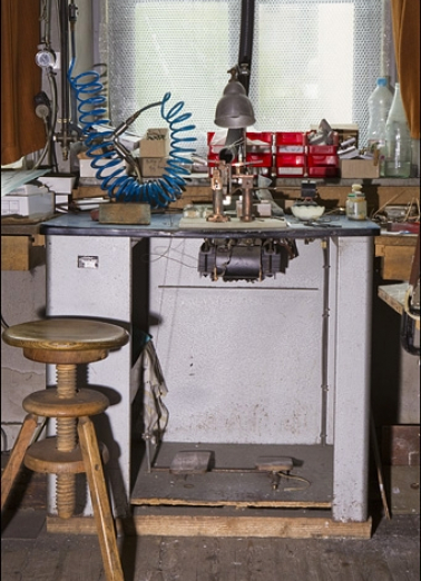 Vue d'ensemble d'une soudeuse. © Région Bourgogne-Franche-Comté, Inventaire du patrimoine