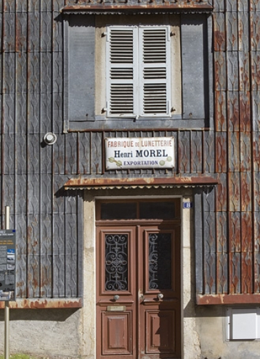 Maison : travée centrale de l'élévation antérieure. © Région Bourgogne-Franche-Comté, Inventaire du patrimoine