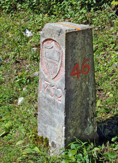  borne © Région Bourgogne-Franche-Comté, Inventaire du patrimoine