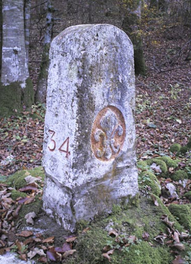  borne © Région Bourgogne-Franche-Comté, Inventaire du patrimoine