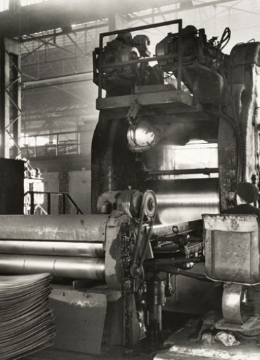 Le laminage des tôles. © Région Bourgogne-Franche-Comté, Inventaire du patrimoine