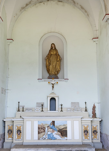 Intérieur : le chevet. © Région Bourgogne-Franche-Comté, Inventaire du patrimoine