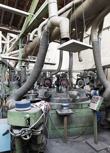 Carrousel de polissage. © Région Bourgogne-Franche-Comté, Inventaire du patrimoine