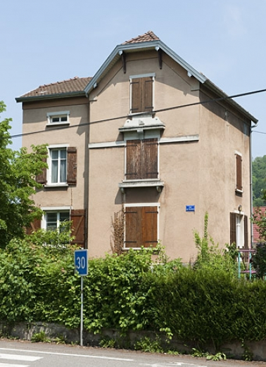 Elévation sud d'une maison. © Région Bourgogne-Franche-Comté, Inventaire du patrimoine