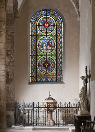 Chapelle des fonts baptismaux. © Région Bourgogne-Franche-Comté, Inventaire du patrimoine Chapelle des fonts baptismaux. © Région Bourgogne-Franche-Comté, Inventaire du patrimoine