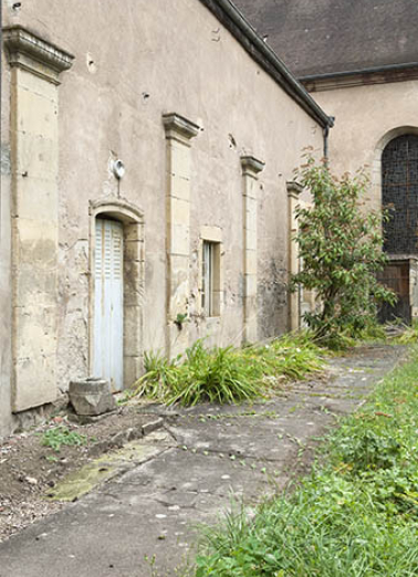 Détail de l'élévation ouest. © Région Bourgogne-Franche-Comté, Inventaire du patrimoine
