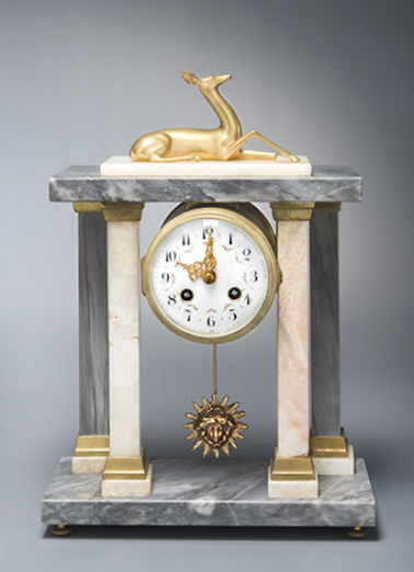 Pendule de salon Mégnin. © Région Bourgogne-Franche-Comté, Inventaire du patrimoine