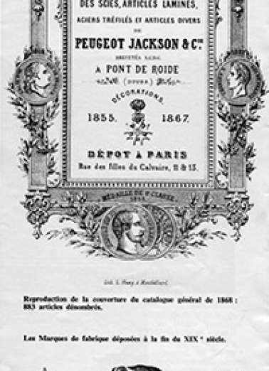 Page de catalogue, s.d. [vers 1870]. © Région Bourgogne-Franche-Comté, Inventaire du patrimoine