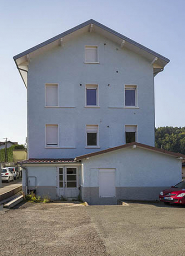 Façade latérale droite. © Région Bourgogne-Franche-Comté, Inventaire du patrimoine