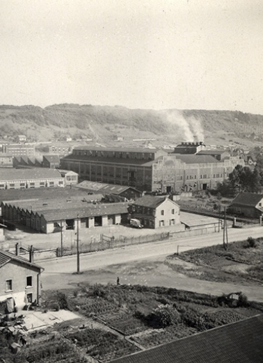 Vue plongeante sur la fonderie. © Région Bourgogne-Franche-Comté, Inventaire du patrimoine Vue plongeante sur la fonderie. © Région Bourgogne-Franche-Comté, Inventaire du patrimoine
