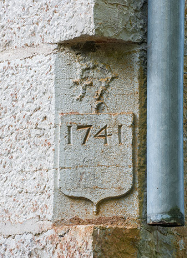 Moulin nord. Pierre d'angle nord-est. © Région Bourgogne-Franche-Comté, Inventaire du patrimoine