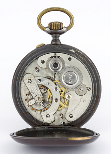 Vue d'ensemble côté fond, fond et cuvette ouverts. © Région Bourgogne-Franche-Comté, Inventaire du patrimoine