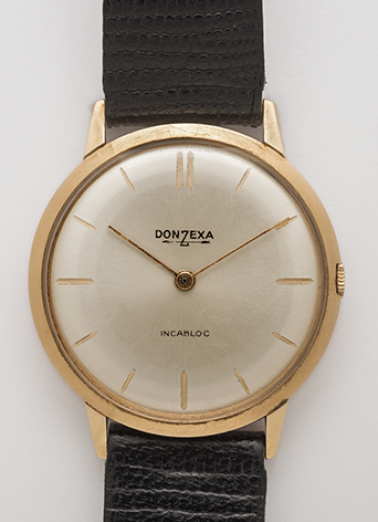 Montre-bracelet mécanique de série des années 1960 : atelier d'horlogerie Donzé (12 Rue Neuve). © Région Bourgogne-Franche-Comté, Inventaire du patrimoine Montre-bracelet mécanique de série des années 1960 : atelier d'horlogerie Donzé (12 Rue Neuve). © Région Bourgogne-Franche-Comté, Inventaire du patrimoine