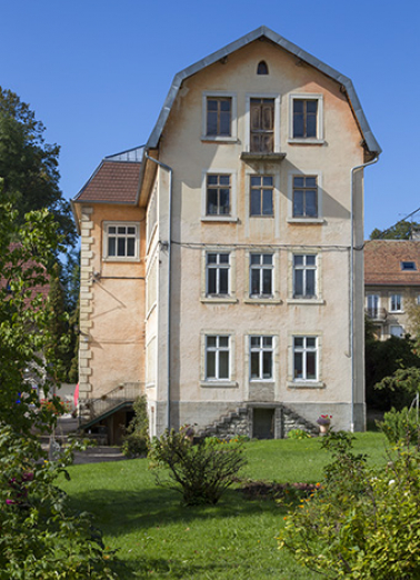 Usine : façade latérale droite. © Région Bourgogne-Franche-Comté, Inventaire du patrimoine