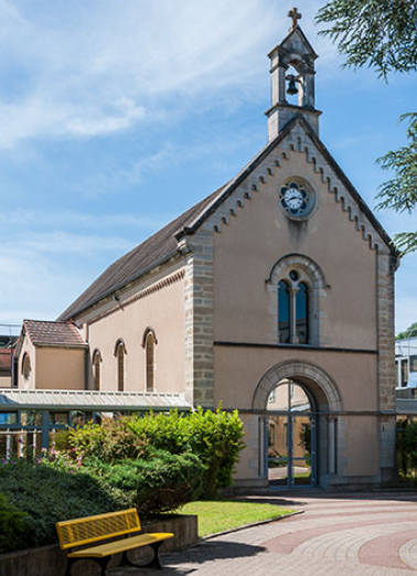 Chapelle : vue extérieure © Région Bourgogne-Franche-Comté, Inventaire du patrimoine