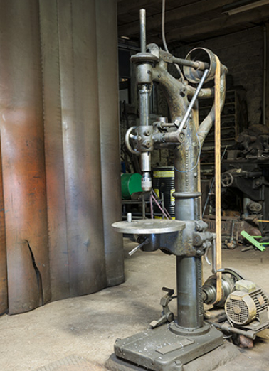 Perceuse à colonne Rego-AA-Jones © Région Bourgogne-Franche-Comté, Inventaire du patrimoine