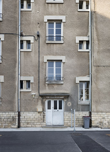 Détail d'entrée de logements. © Région Bourgogne-Franche-Comté, Inventaire du patrimoine