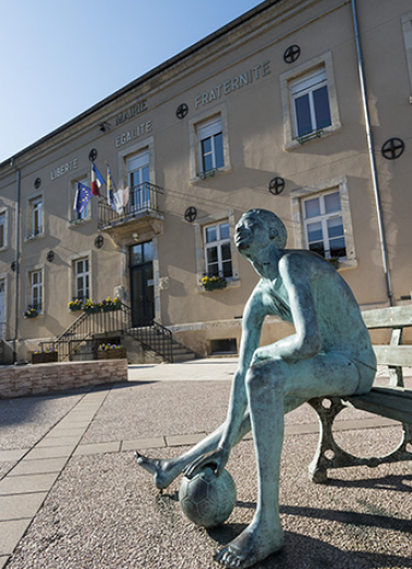 Façade principale de la mairie. © Région Bourgogne-Franche-Comté, Inventaire du patrimoine