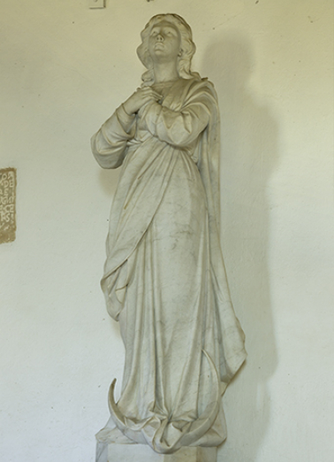 Statue de l'Immaculée Conception. © Région Bourgogne-Franche-Comté, Inventaire du patrimoine