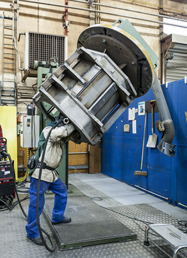 Atelier de chaudronnerie (soudure). © Région Bourgogne-Franche-Comté, Inventaire du patrimoine