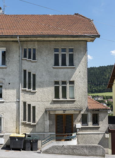 Façade antérieure : partie droite. © Région Bourgogne-Franche-Comté, Inventaire du patrimoine