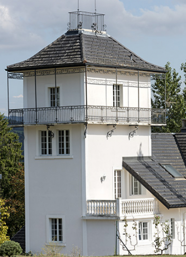 Tour, vue du nord-ouest. © Région Bourgogne-Franche-Comté, Inventaire du patrimoine