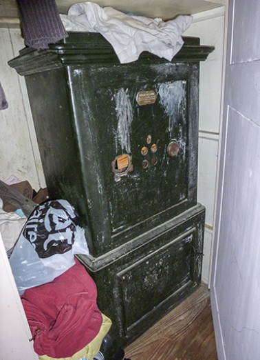 Vue générale du coffre-fort. © Région Bourgogne-Franche-Comté, Inventaire du patrimoine