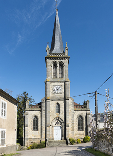 Rue de l'Eglise. © Région Bourgogne-Franche-Comté, Inventaire du patrimoine Rue de l'Eglise. © Région Bourgogne-Franche-Comté, Inventaire du patrimoine