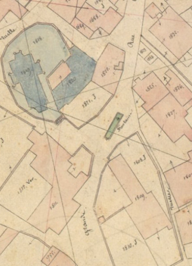 Cadastre napoléonien, 1834 © Région Bourgogne-Franche-Comté, Inventaire du patrimoine