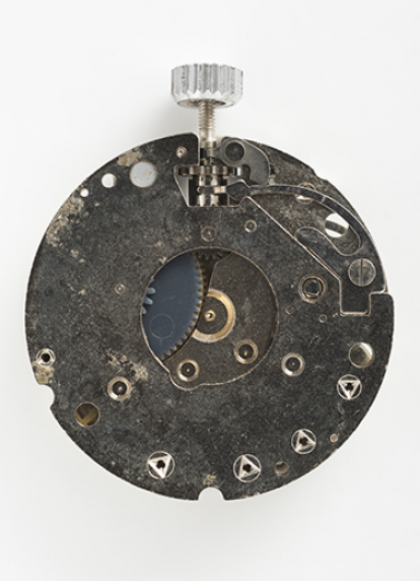 Mouvement Parrenin HP 740 : face côté cadran. © Région Bourgogne-Franche-Comté, Inventaire du patrimoine