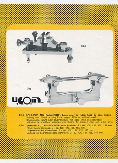 Equilibre aux balanciers et compas aux engrenages, s.d. [années 1960-1970]. © Région Bourgogne-Franche-Comté, Inventaire du patrimoine