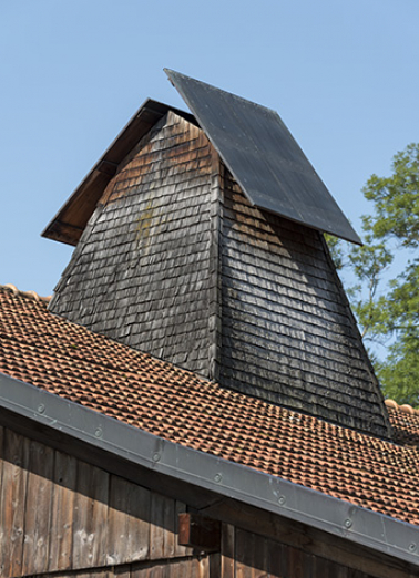 Ferme située au lieu-dit Les Cordiers (cadastre 2018 AD 49) : souche de tué. © Région Bourgogne-Franche-Comté, Inventaire du patrimoine