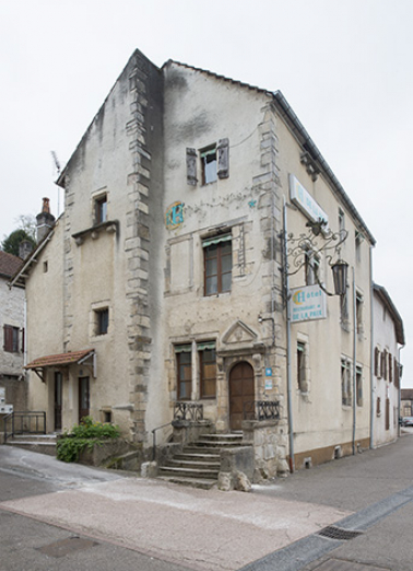 Vue générale depuis la rue Jean Bogé. © Région Bourgogne-Franche-Comté, Inventaire du patrimoine