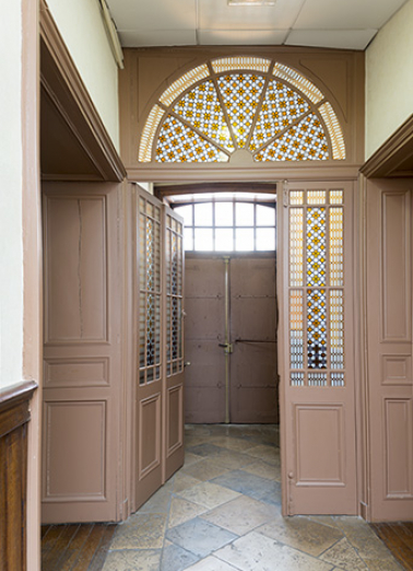 Le couloir et le vestibule (d'entrée). © Région Bourgogne-Franche-Comté, Inventaire du patrimoine