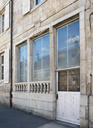 Partie occidentale de la façade antérieure. © Région Bourgogne-Franche-Comté, Inventaire du patrimoine