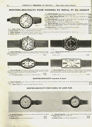 Catalogue Fabriques G. Tribaudeau, p. 46, s.d. [début 20e siècle] © Région Bourgogne-Franche-Comté, Inventaire du patrimoine