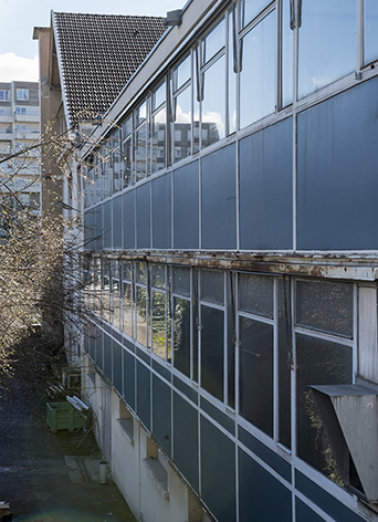 Façade orientale de l'extension nord. © Région Bourgogne-Franche-Comté, Inventaire du patrimoine