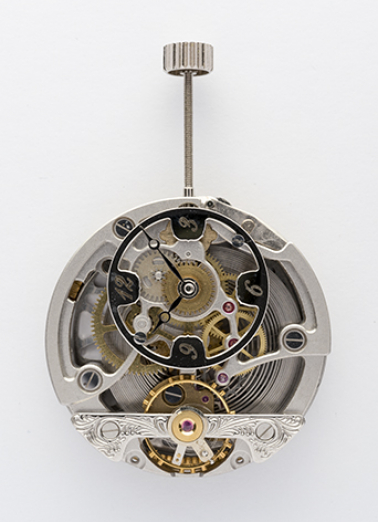 Mouvement côté cadran. © Région Bourgogne-Franche-Comté, Inventaire du patrimoine