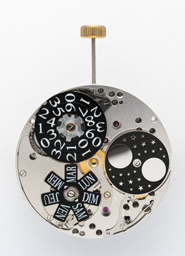 Calibre Royal, côté cadran. © Région Bourgogne-Franche-Comté, Inventaire du patrimoine