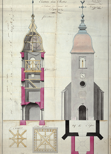 église paroissiale © Région Bourgogne-Franche-Comté, Inventaire du patrimoine