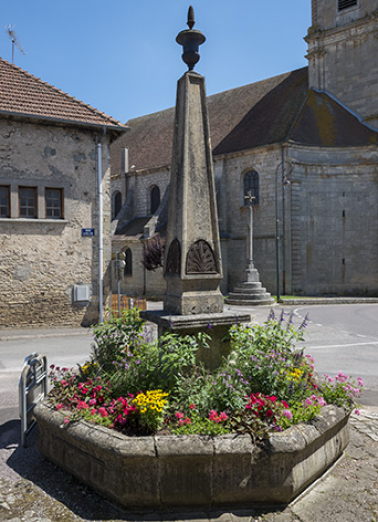 Fontaine de la rue de la Croix de Pierre. © Région Bourgogne-Franche-Comté, Inventaire du patrimoine Fontaine de la rue de la Croix de Pierre. © Région Bourgogne-Franche-Comté, Inventaire du patrimoine
