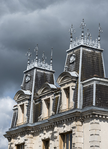 Toiture, côté sud. © Région Bourgogne-Franche-Comté, Inventaire du patrimoine