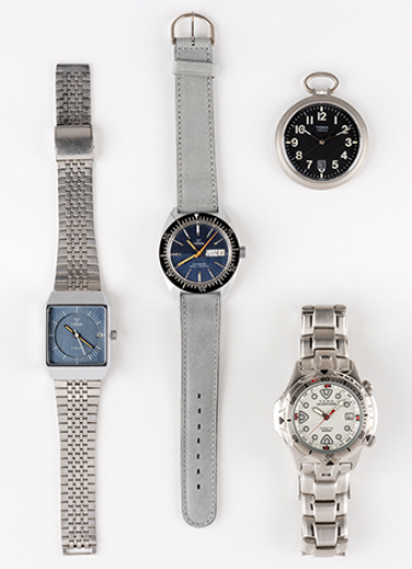 Montres Yema, 3e quart 20e siècle. (Fonds Horloger de Battant et collection musée du Temps, Besançon). © Région Bourgogne-Franche-Comté, Inventaire du patrimoine